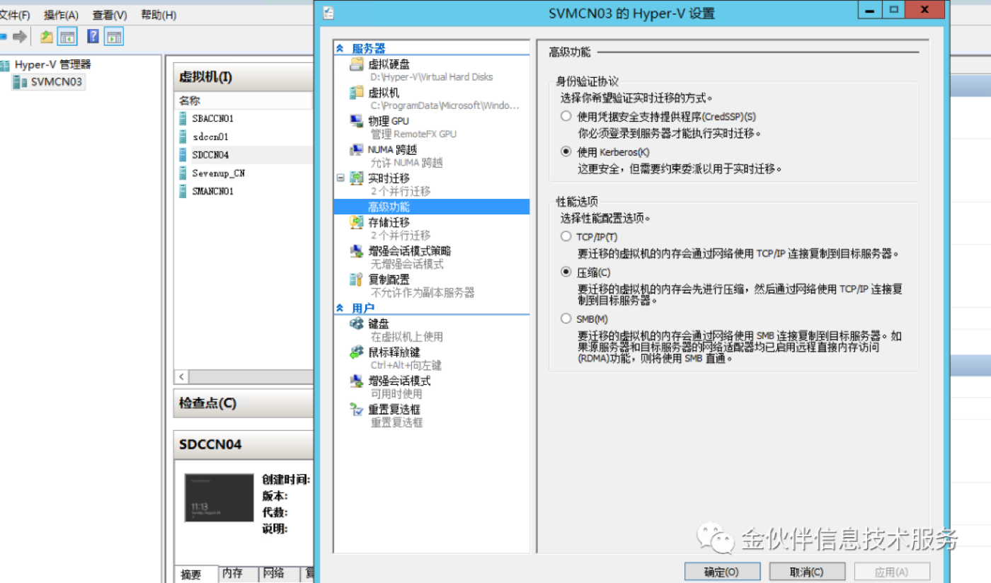 Hyper-V 虚拟机迁移实战 示意图 3